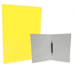 Carpeta Plastificada c/acco color amarilla JRF