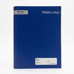 Cuaderno College Matemáticas 100 Hojas 7 mm Colores TORRE