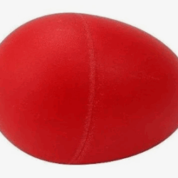 Huevo de percusión rojo