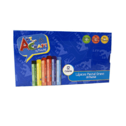 Lápices Pastel Graso 12 Colores ART&CRAFT