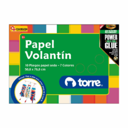 Papel Volantín en una variedad de colores brillantes. Perfecto para scrapbooking, adornos y manualidades creativas. Fácil de cortar, doblar y pegar.