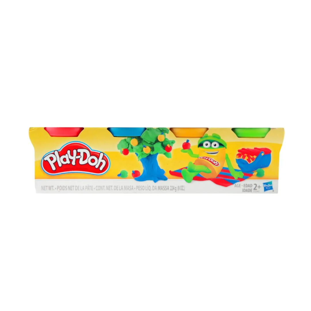 Masa Play-Doh Mini Set 4 Unidades Colores Surtidos HASBRO