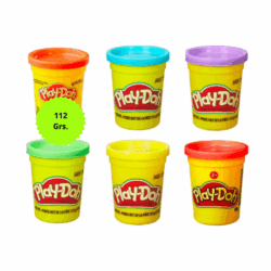 Masa Play Doh 112 g, fácil de moldear y no tóxica. Ideal para niños de todas las edades que disfrutan de actividades creativas y de manualidades.