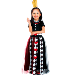 Disfraz Reina de Corazones T 7-9 FECO