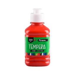 Témpera 250 ml Color Rojo TORRE