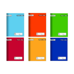 Cuaderno College Matemáticas 100 Hojas 7 mm Colores TORRE