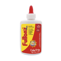 Cola fría de 110 gramos para manualidades, escolares y uso doméstico, segura y fácil de aplicar.
