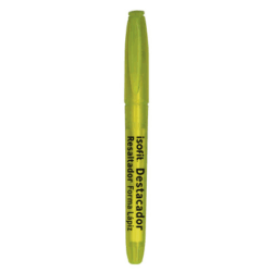 Destacador Lápiz Amarillo Flúor Punta Biselada ISOFIT
