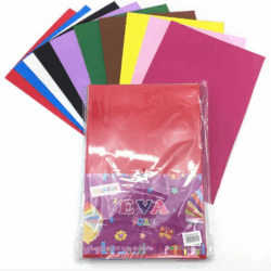 Set de 10 Pliegos de Goma Eva MEIKEDE