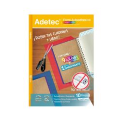 Set de 10 Forro Autoadhesivo de 50 x 36 cms ADETEC