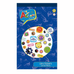 Stickers Caritas Felices en Inglés 600 Sticker 6 Paginas ART&CRAFT