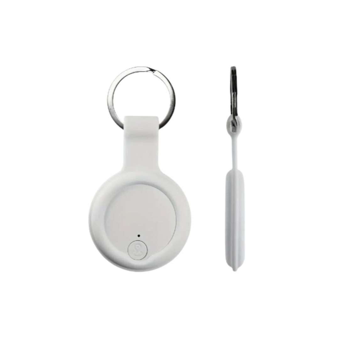 Dispositivo rastreador compatible con iOS y Android, con protector de silicona - Imagen 3