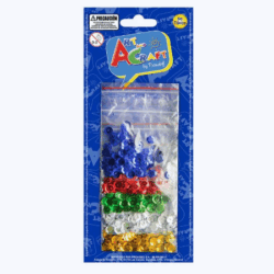 Bolsitas Con Figuras Lentejuelas Colores Surtidos 5 Unidades Art & Craft