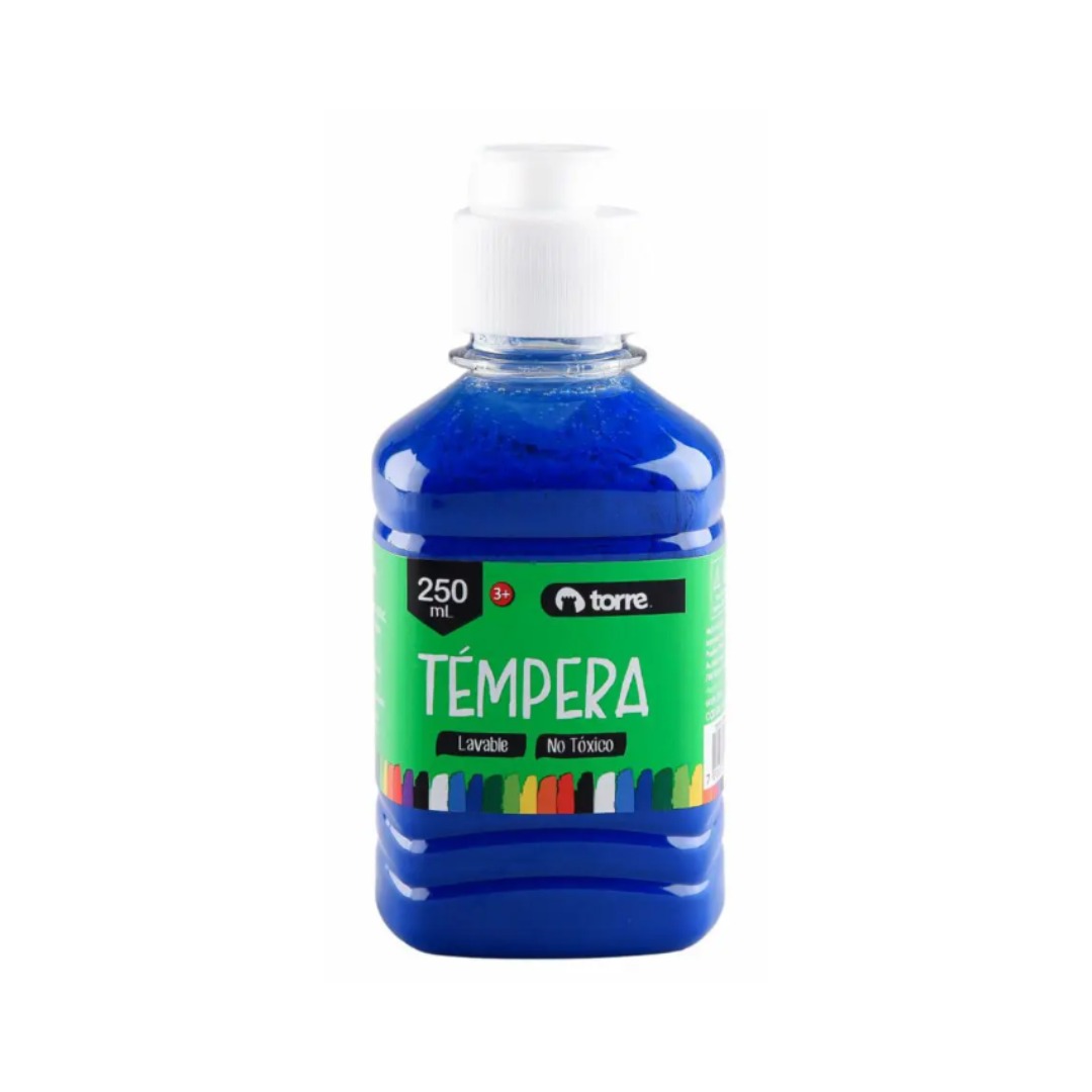 Témpera 250 ml Color Azul TORRE