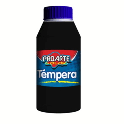 Tempera Proarte 250 ml Color Negro