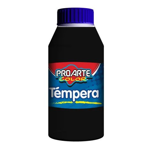 Tempera Proarte 250 ml Color Negro