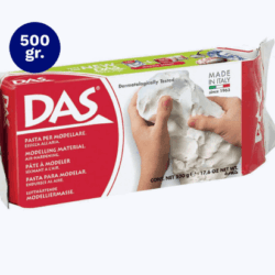 Pasta Para Modelar Blanca 500 Gramos Das