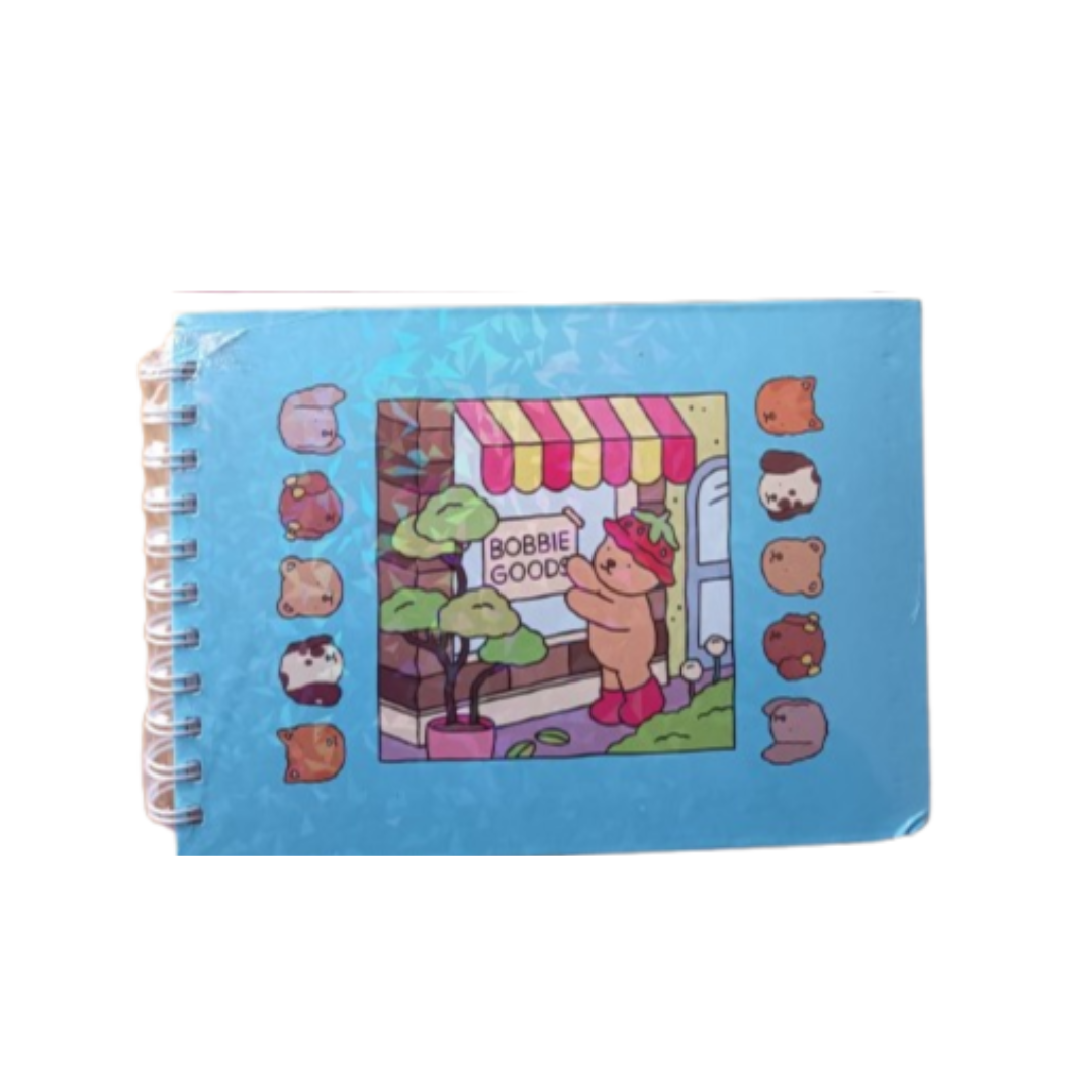 Libro para Colorear Tapa Celeste BOBBIE GOODS