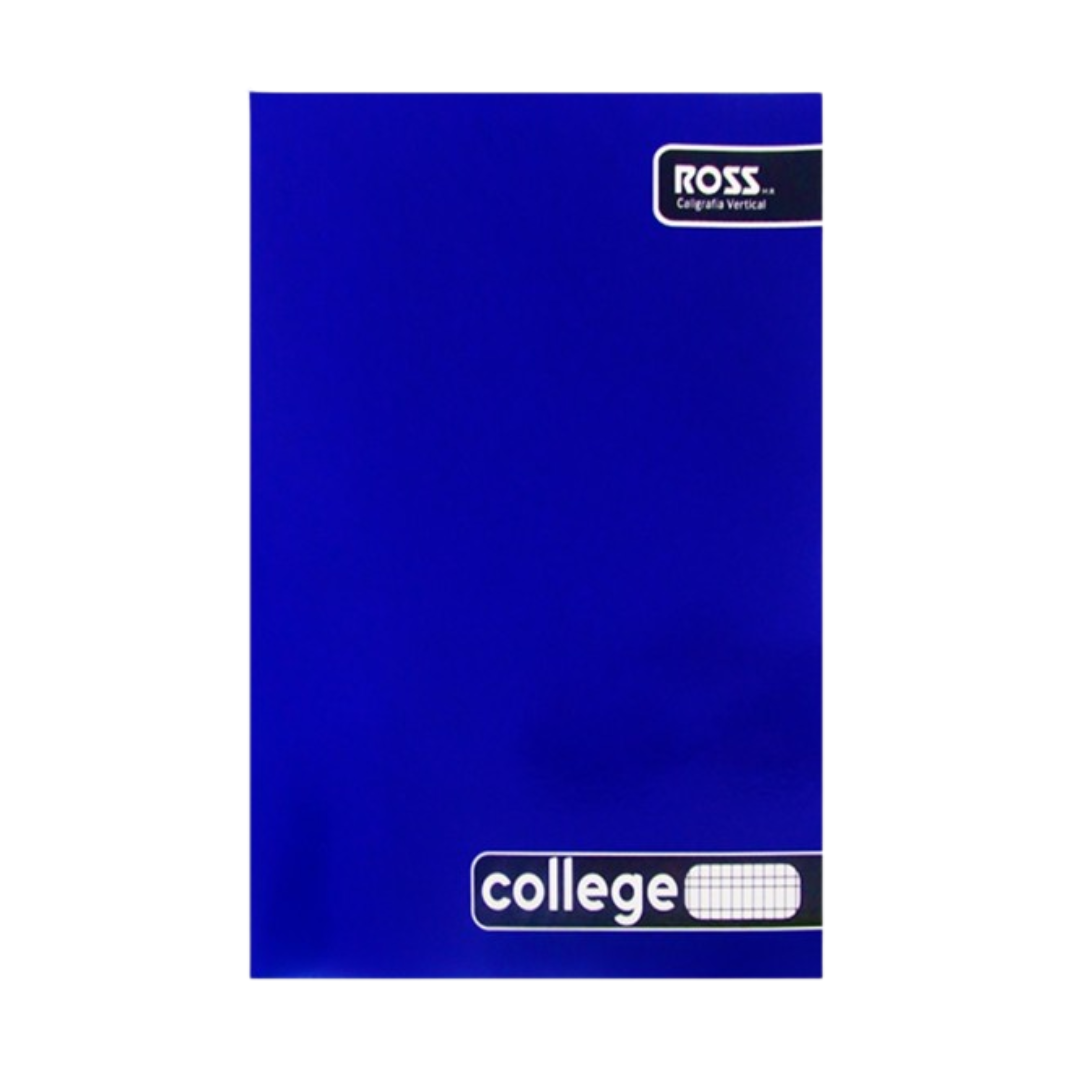 Cuaderno College Caligrafia Cuadriculado 80 Hojas ROSS