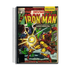 Cuaderno Triple Marvel Comic Iron Man 150 Hojas PROARTE