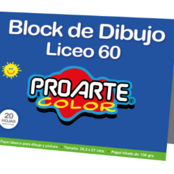 Block dibujo liceo Proarte