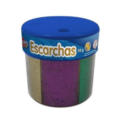 Escarcha 6 colores con tapa 50 g PROARTE