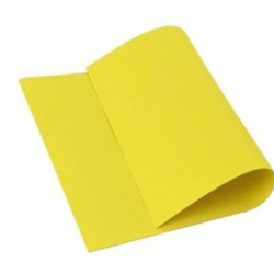 Pliego Goma Eva Lisa color Amarillo