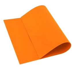 Pliego Goma Eva Lisa Color Naranja
