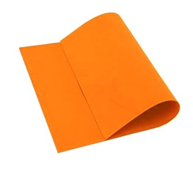 Pliego Goma Eva Lisa Color Naranja