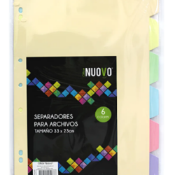 Juegos separadores color office Nuovo