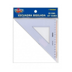 Escuadra 45° 25 CM PROARTE Humo