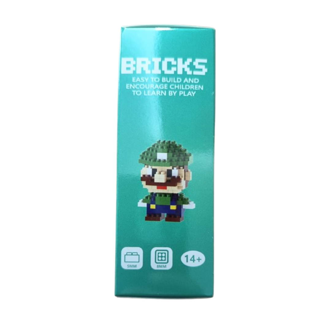 Bricks Luigi 221 Piezas | Mini Bloques Armables - Imagen 2
