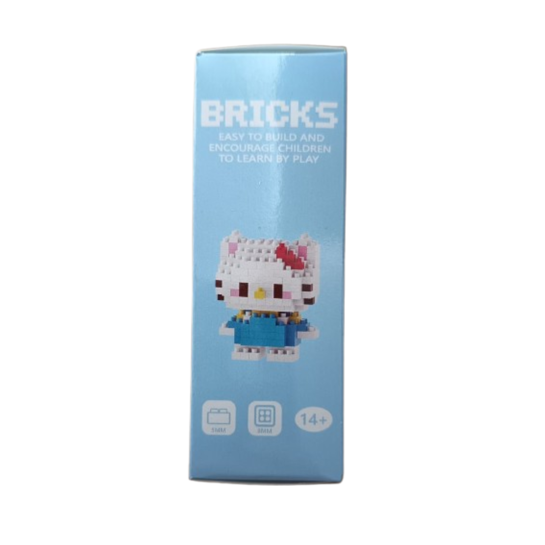 Bricks Hello Kitty 185 Piezas | Mini Bloques Armables - Imagen 3