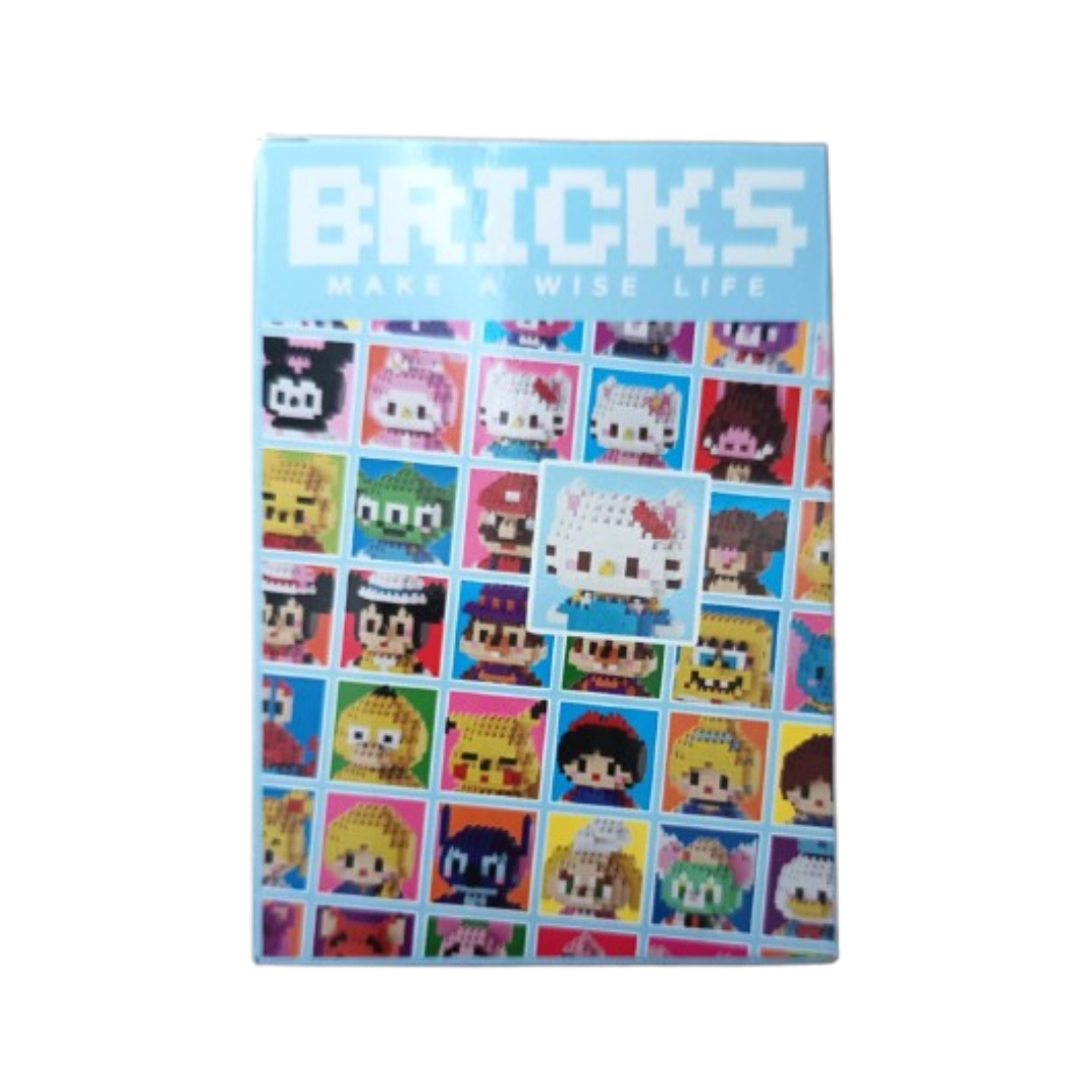 Bricks Hello Kitty 185 Piezas | Mini Bloques Armables - Imagen 2
