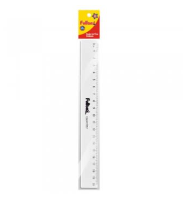 REGLA ACRÍLICA BISELADA 30 CM. FULTONS
