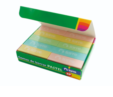 Goma De Borrar PASTEL TORRE