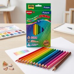 Lápices de Colores Triangulares Jumbo TORRE