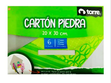 Bolsón Cartón Piedra 020X030 CM 06 U TORRE