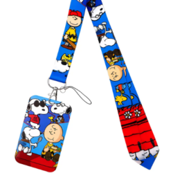 Lanyard + Portacredencial Snoopy (VARIOS MODELOS)