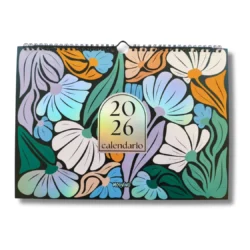 Planner 2026 Floral 35x 25 cms MOOVING