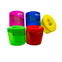 Sacapuntas Colores Doble Deposito PAX