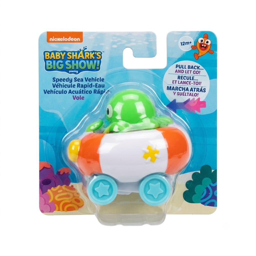 Baby Shark Speedy Sea Vehicle (Verde) NICKELODEON
