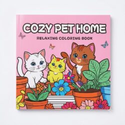Libro Cozy Pet Home para colorear (COZY & CUTE)