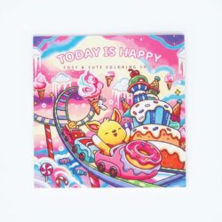 Libro Today is Happy para colorear (COZY& CUTE)