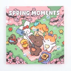 Libro Spring Moments para colorear (COZY & CUTE)
